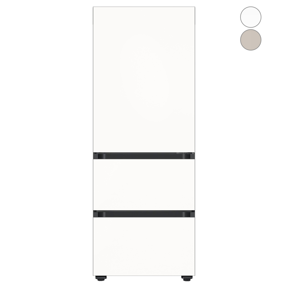 [색상선택형] 삼성전자 BESPOKE 김치플러스 313L 3도어 냉장고 키친핏 방문설치 1,418,650원