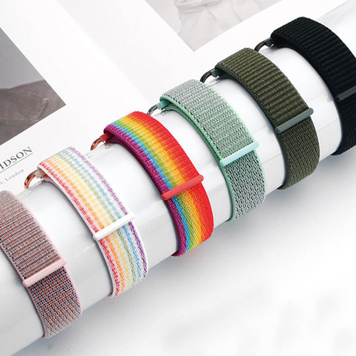 오달라 레드미(샤오미) 미워치 라이트2 나일론 스트랩, 화이트레인보우 14,900원