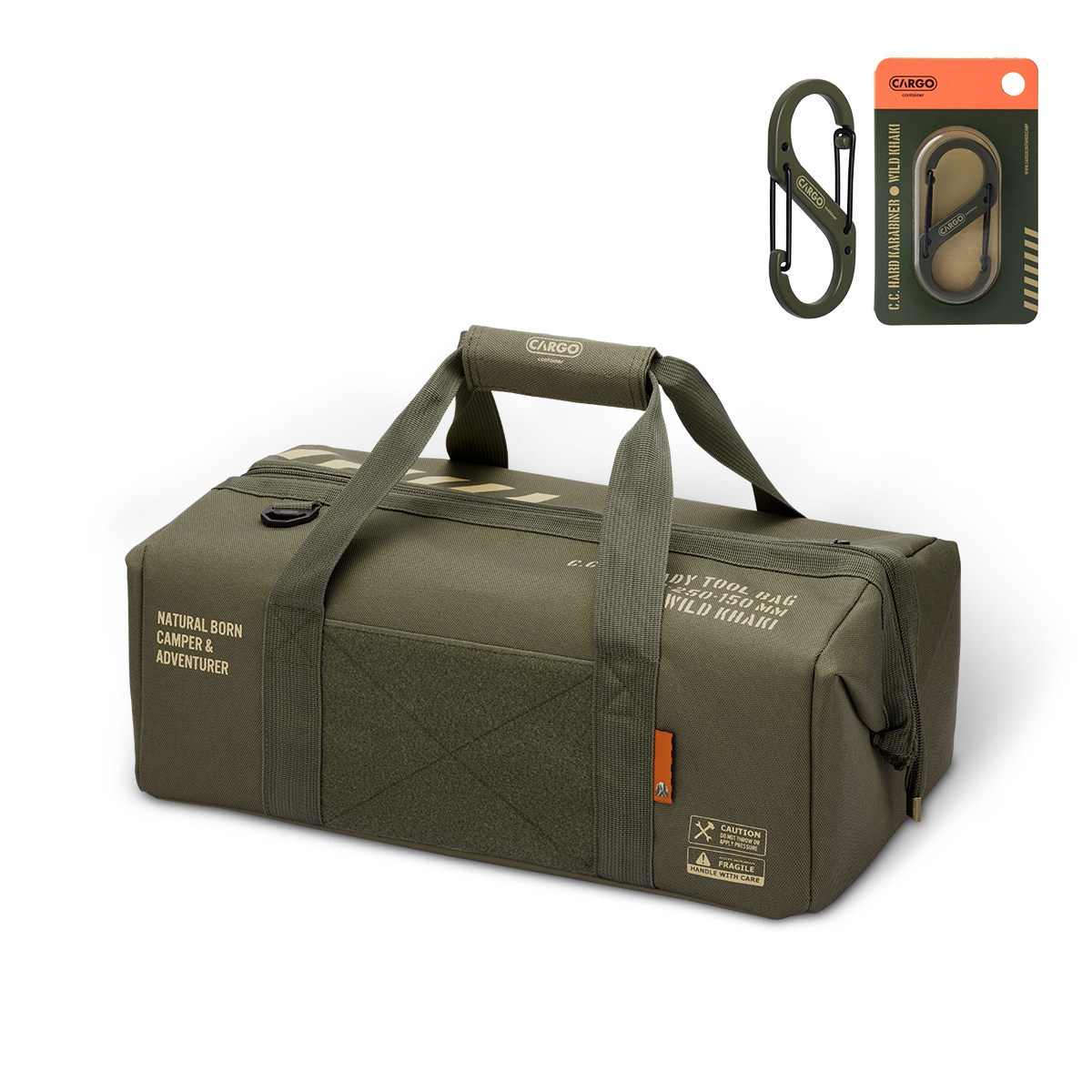 카고컨테이너 레디 툴 백 공구 팩 가방 단조팩 캠핑 수납가방 + 카라비너M 1개입 50,500원