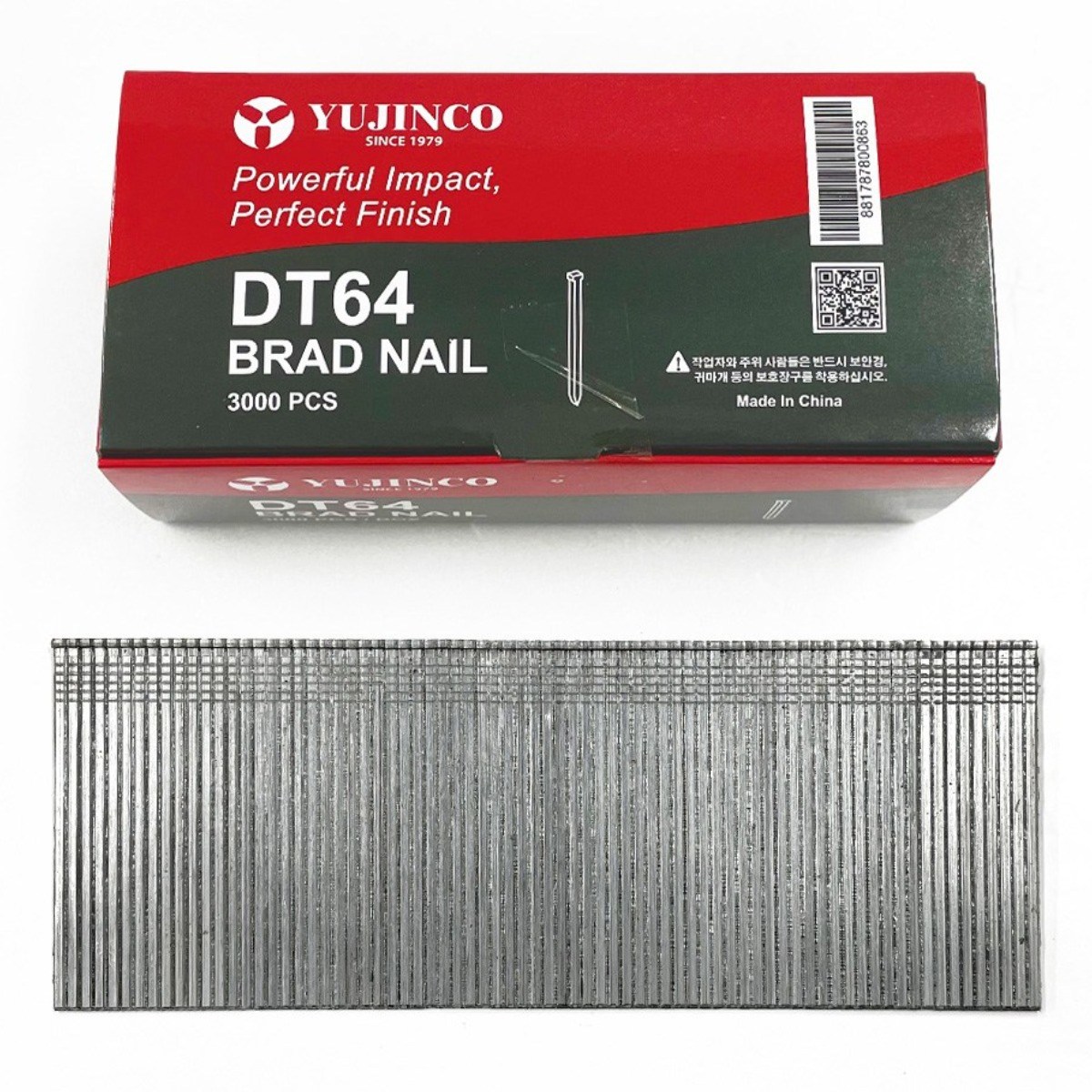 (유진코) 타카핀 DT64 에어 타카심 64mm 1갑 3000발, 1개 12,500원