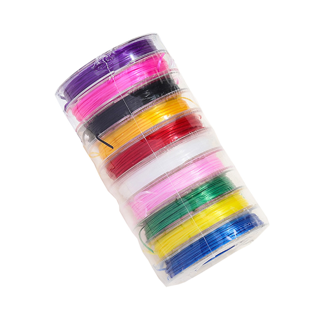 네일룸 10컬러 늘어나는 탄성줄 0.8mmX10M 스판덱스줄 우레탄줄 6,500원