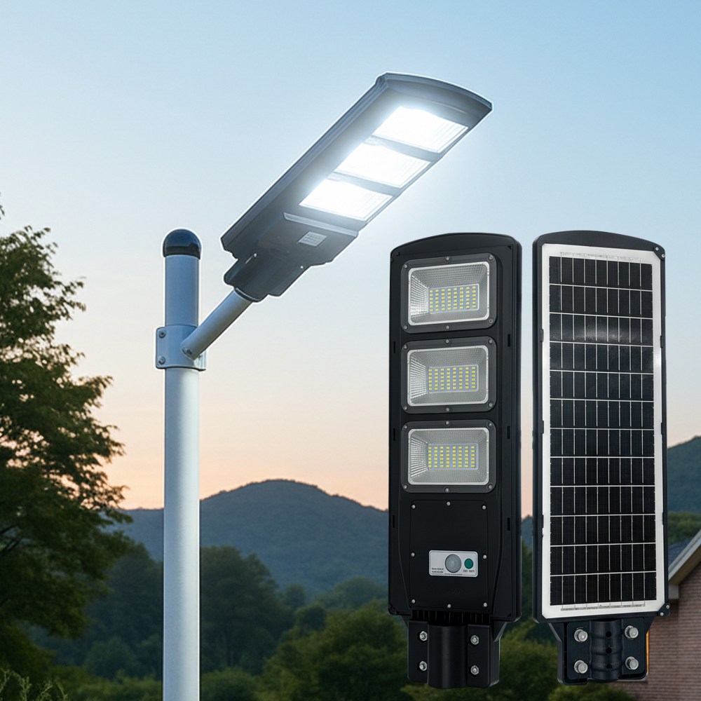 인증받은 배터리 태양광 일체형 가로등 LED 조명 300W 98,000원