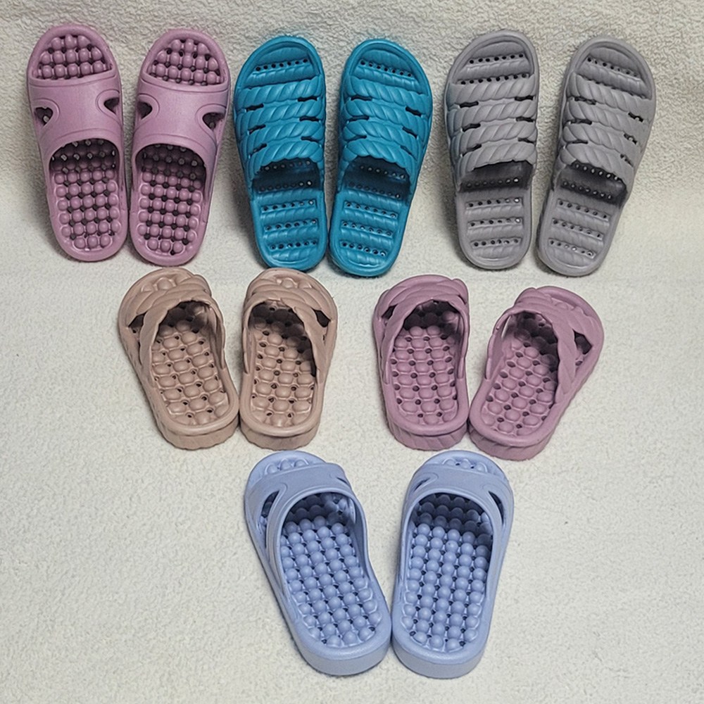 미끄럼방지 트임 거실화 욕실화/발편한 EVA/슬리퍼/다용도/신발/층간소음방지/모음전, 가온 욕실화 그레이, 1개 94,900원