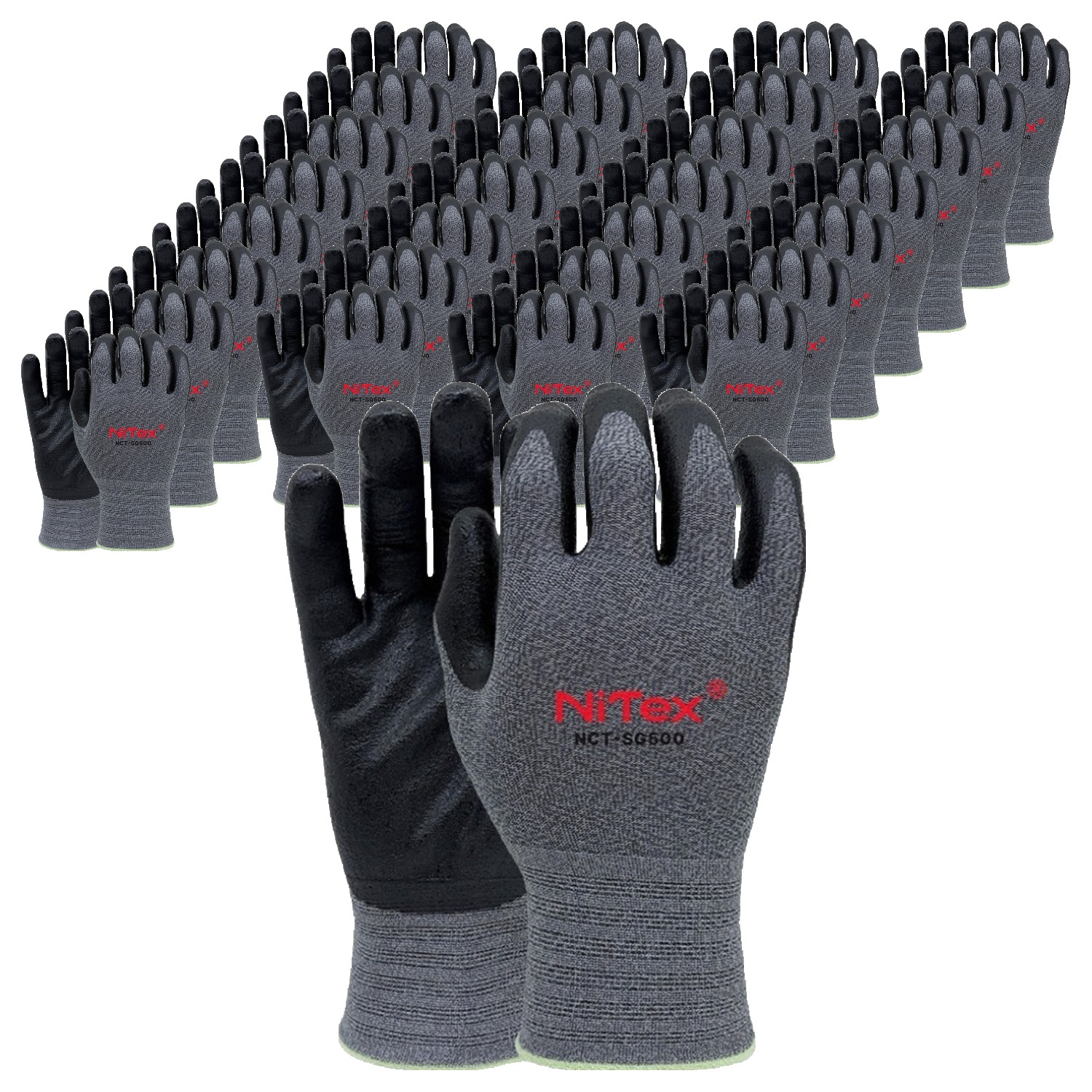 나이텍스 NBR 폼 코팅 카본 소프트터치 다용도 장갑 양손착용 세트 M NCT-SG500 125,230원