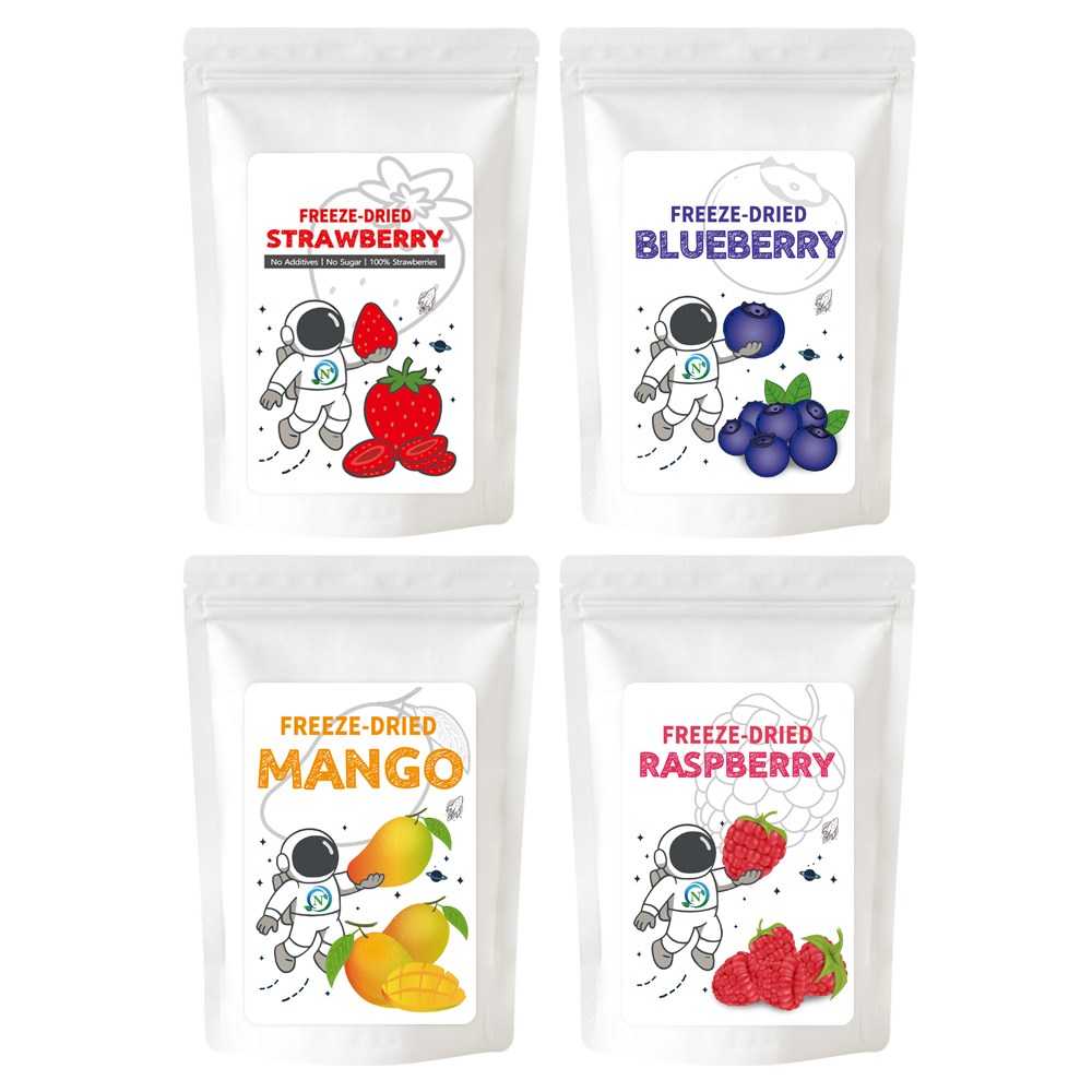 앤네이처 동결건조 딸기다이스 딸기홀 블루베리홀 라즈베리홀 망고피스 패키지 4종 48,000원