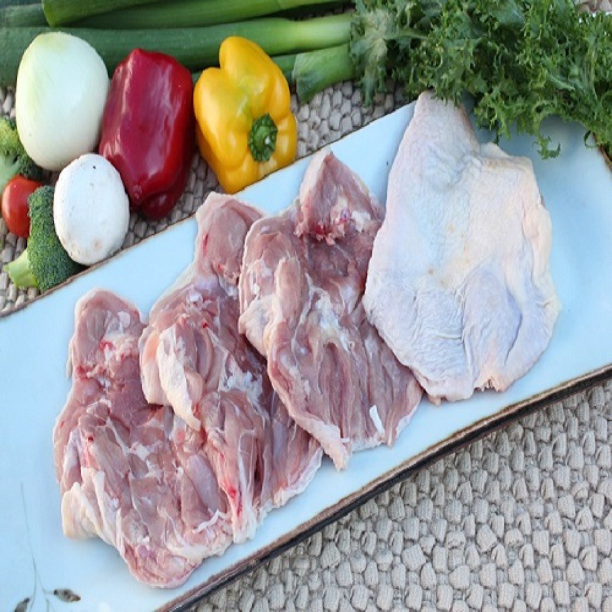 치킨마켓 국내산 냉동 닭정육 통정육 닭다리살 5kg (1kg X 5팩) 59,200원