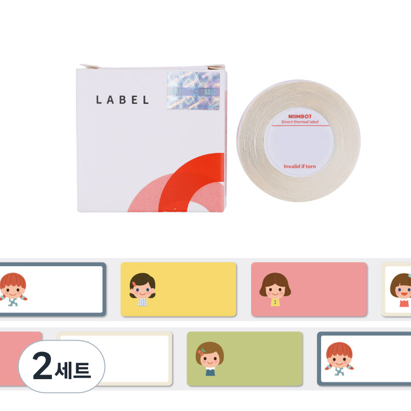 님봇 D 시리즈 휴대용 H1S 전용 라벨용지 34앤과친구들 16,300원