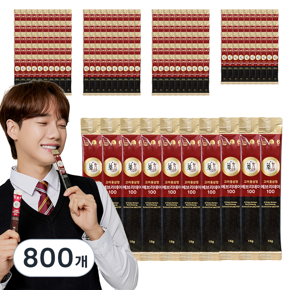 풍년보감 6년근 고려홍삼정 에브리데이100, 15g, 800개 197,290원