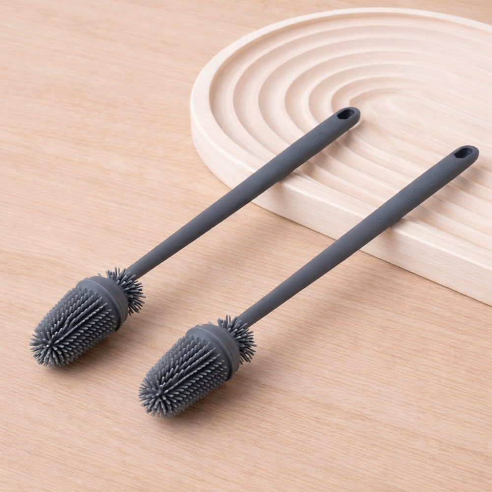 테리하우스 실리콘 다용도 컵 세척솔 1+1, 1개, 그레이1+1 10,300원