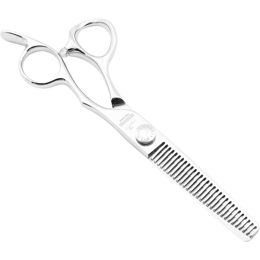 아이치 전문가용 헤어 커트 미용 틴닝 숱가위 AIUC30, 1개, 6.0 실버 69,000원