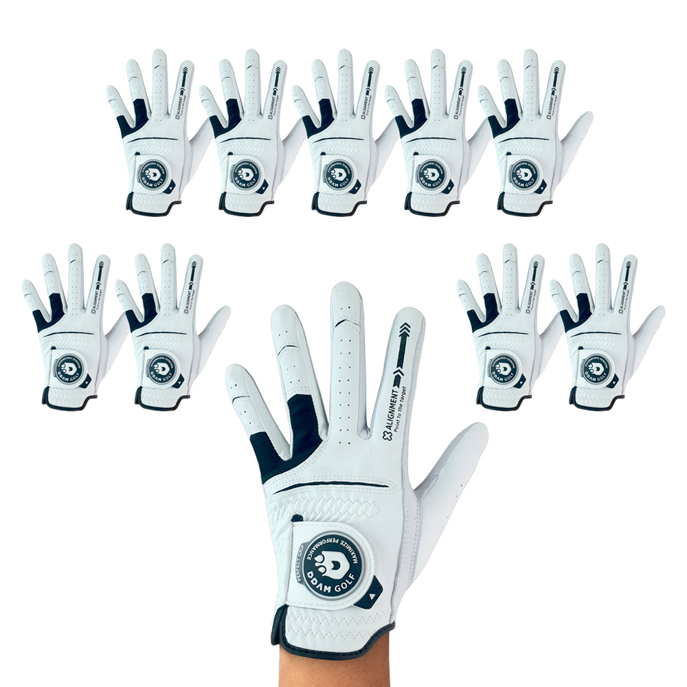 땀골프 남성용 반양피 골프장갑 왼손용, 혼합색상, 10개 48,510원