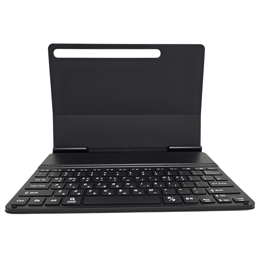 안박 삼성갤럭시탭 S7플러스 S8플러스 S9플러스 S10플러스 S7FE S9FE+ 전용 북커버 케이스 스탠드, 1개, 블랙안박키보드케이스 79,000원