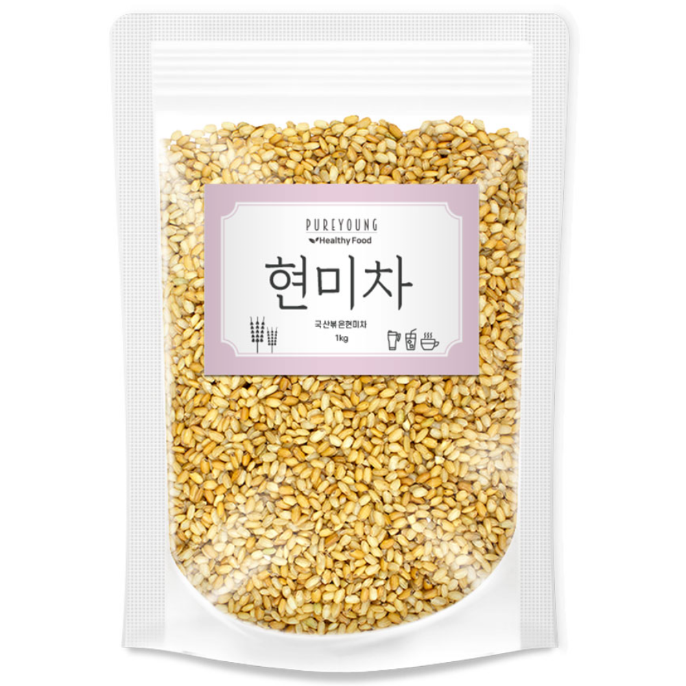 퓨어영 볶은 현미차 1kg 12,900원