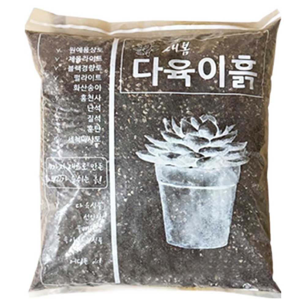 에스엔 선인장 전용 분갈이 다육이흙, 5L, 1개 7,480원