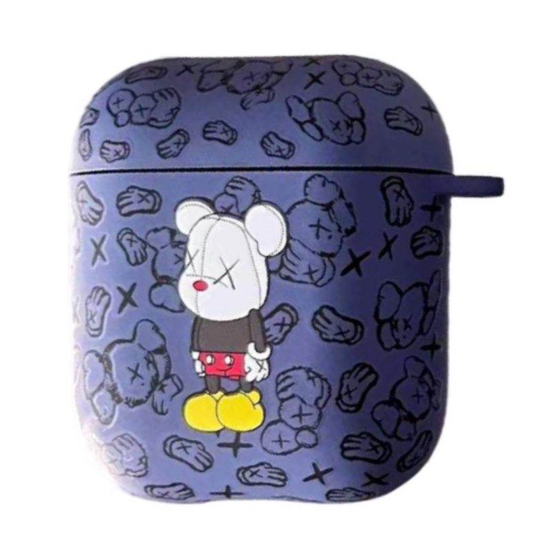 디프른티 에어팟1/2/3/4세대 프로/프로2 TPU 케이스, 에어팟1/2세대, 4.콘플라워  포포베, 1개 17,800원