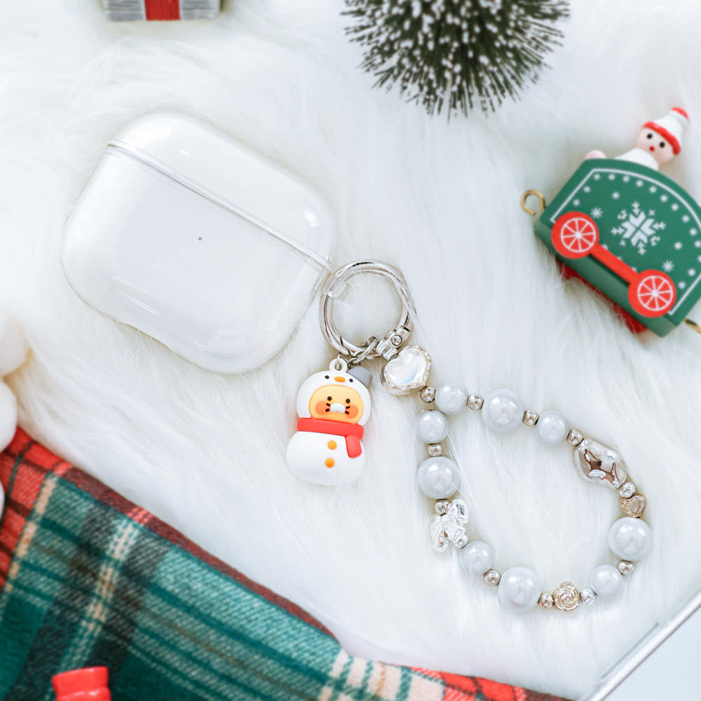 ka 카카오프렌즈 춘식이 윈터피규어 비즈스트랩 (윈터) 요정눈사람 겨울 감성 핸드폰 스트랩 커플키링 9,180원