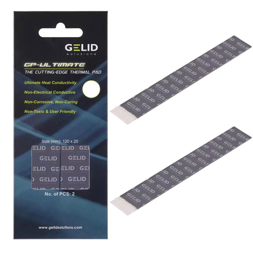 마더보드 GP-Ultimate 열 GELID 고성능 CPU/GPU 15W/mK 패드, 사이즈 멀티 그래픽 카드, 30,000원