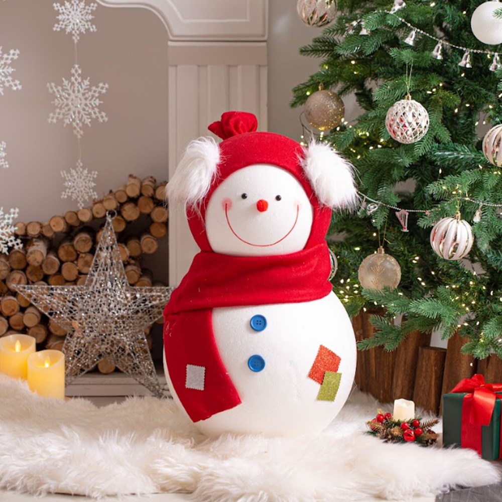 크리스마스 동글이 눈사람 1P (높이 60cm) 62,300원