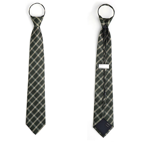 젠틀안트 남성 자동넥타이 댄디체크 카키 05-1008 15,900원