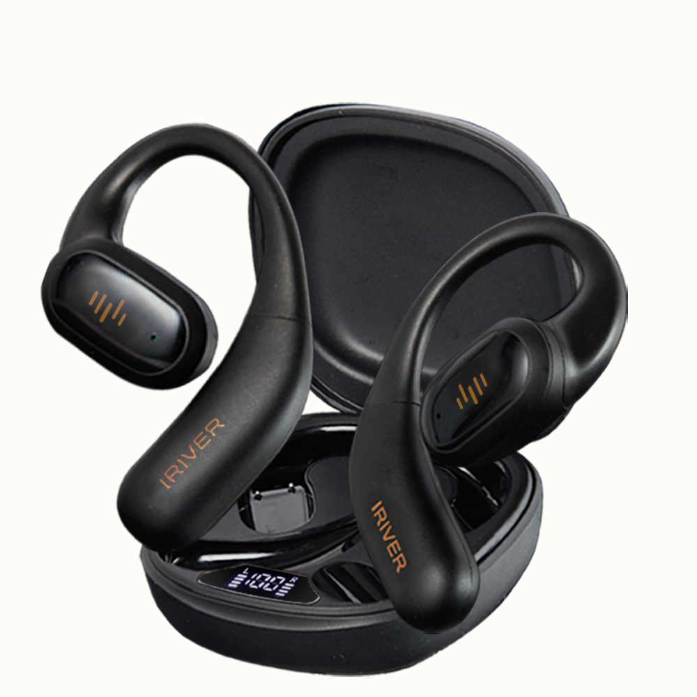 아이리버 오픈형 골전도 무선 블루투스 이어폰, IBO-OPENAIR3, 블랙 43,100원
