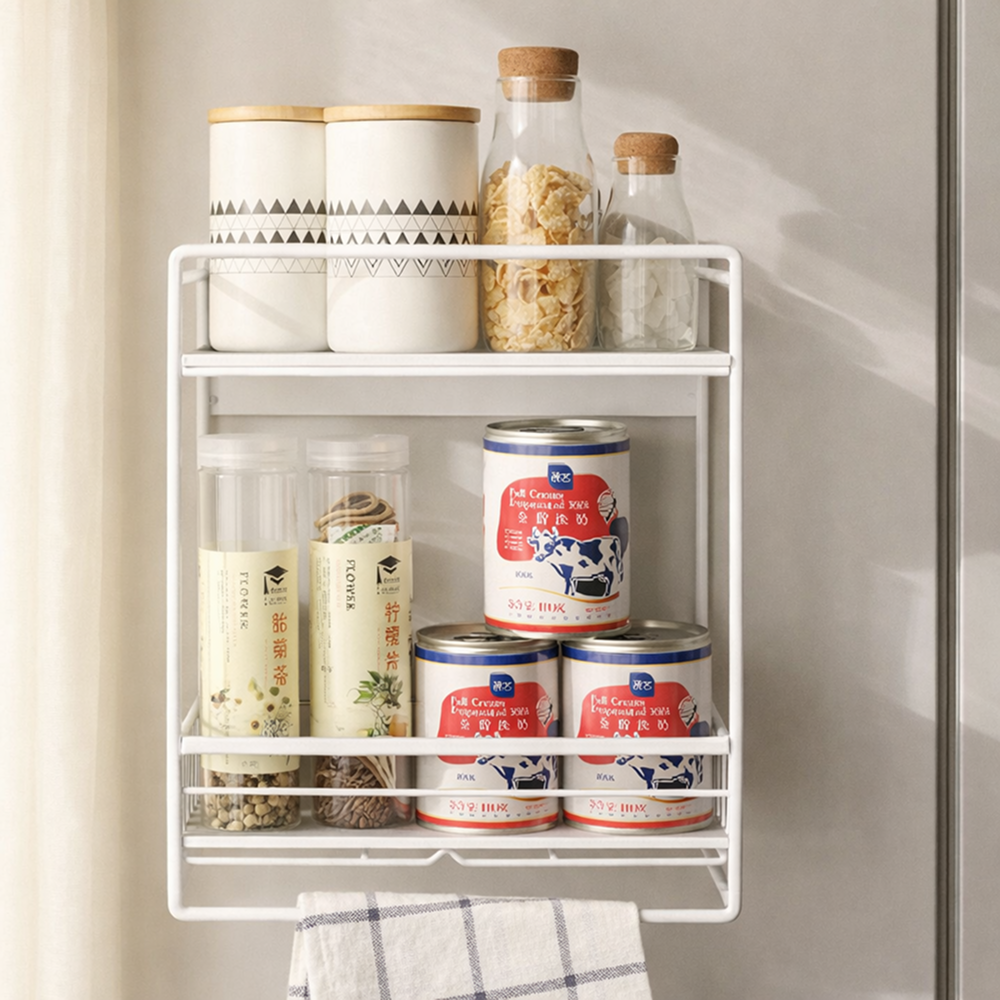 루베아 자석형 틈새 슬라이드 수납랙 무설치 수납 정리대 19,400원