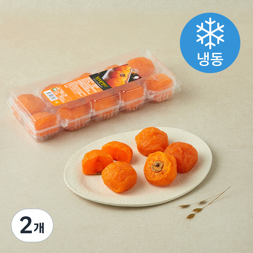 [로켓프레시] 감좋은날 GAP 인증 청도 반건시 10구 (냉동), 2개, 400g 19,880원