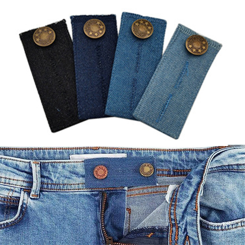 본라이프 허리늘리기 슬랙스 청바지 면바지 정장바지 밴딩 각종 바지수선 셀프수선 허리수선 마술단추 색상별 모음 단추, 청바지탭_혼합, 4개 9,290원