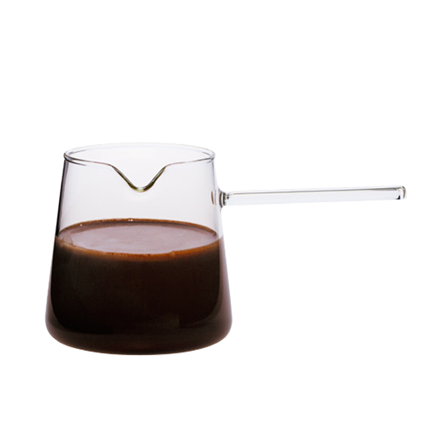 깨지지 않는 강한 내열강화유리,붕규산 글라스 커피팟,이브릭 -500ml 25,000원