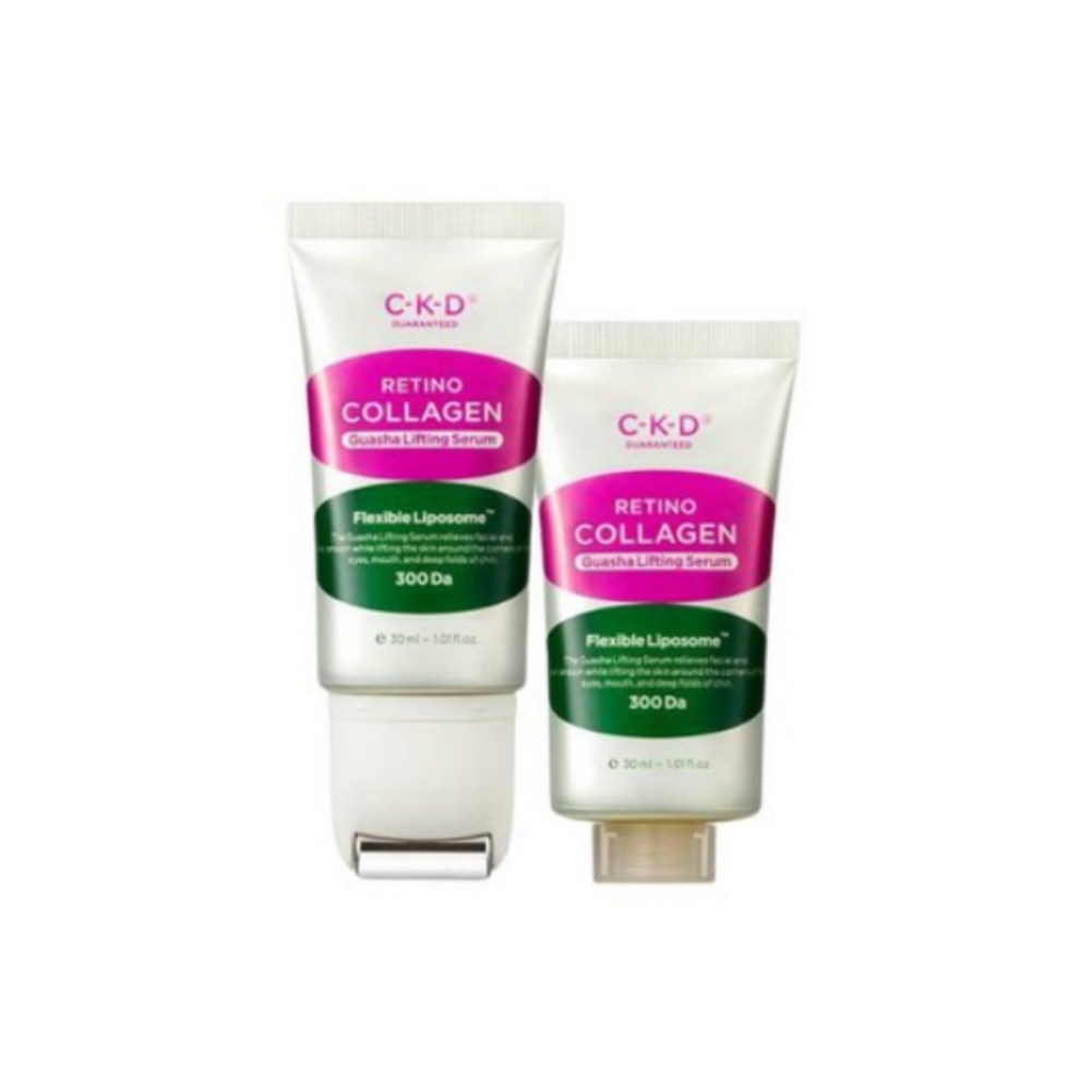 [블리샵]CKD 레티노콜라겐 저분자300 괄사 리프팅 세럼 1+1 기획세트 (30+30ml) 목주름 팔자주름 피부탄력 일체형 42,000원
