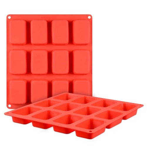 실리콘 몰드 - 딥 직사각형 (12구) 비누 두바이 초콜렛 몰드 초콜릿 실리콘틀, 현재가 7,200원