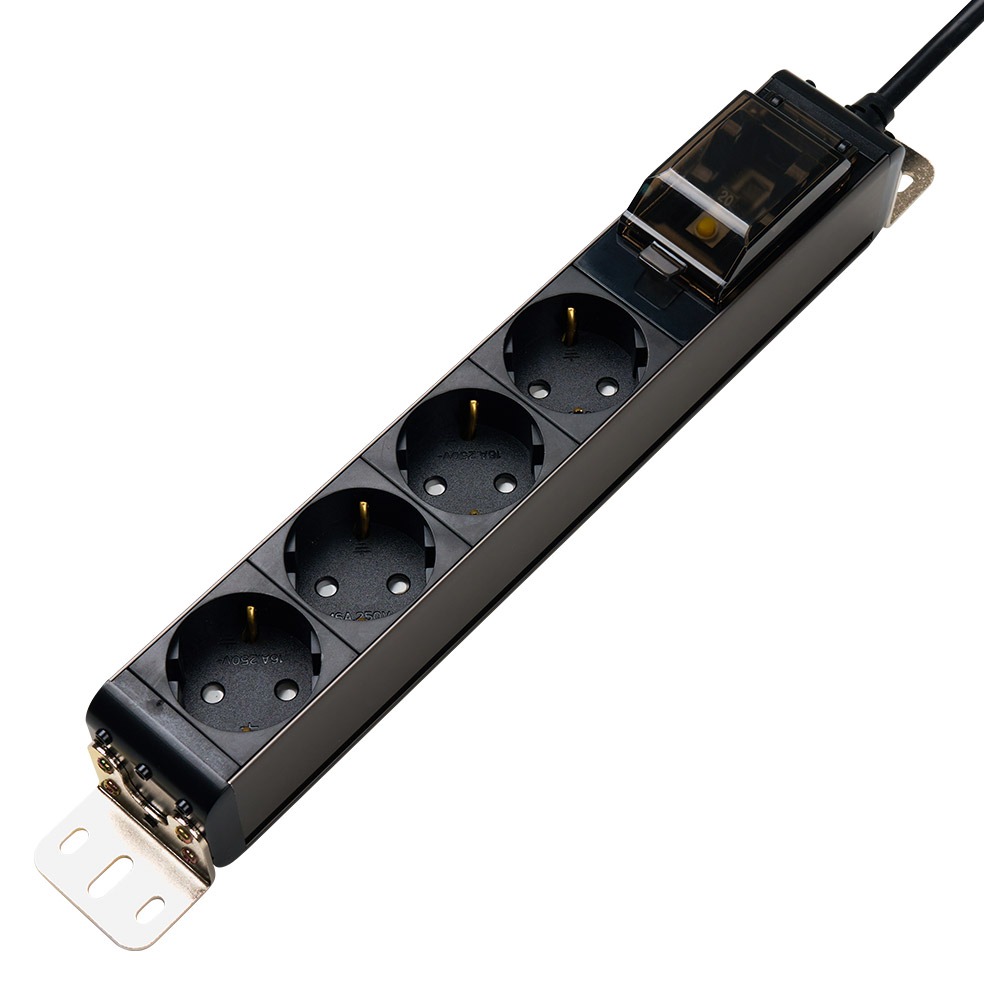 보에담 서버탭 누전차단 알루미늄 고용량 멀티탭 4구, 다크그레이, 1개, 5m 55,000원