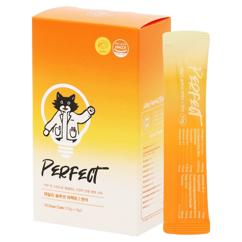 닥터펠리스 고양이 데일리 솔루션 퍼펙트 스틱 연어 19,500원