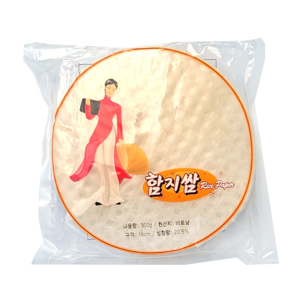 샤브샤브 월남쌈 라이스페이퍼 (300g x 48개묶음) 1박스 업소용/대용량 비프먹방, 300g, 1개 105,000원
