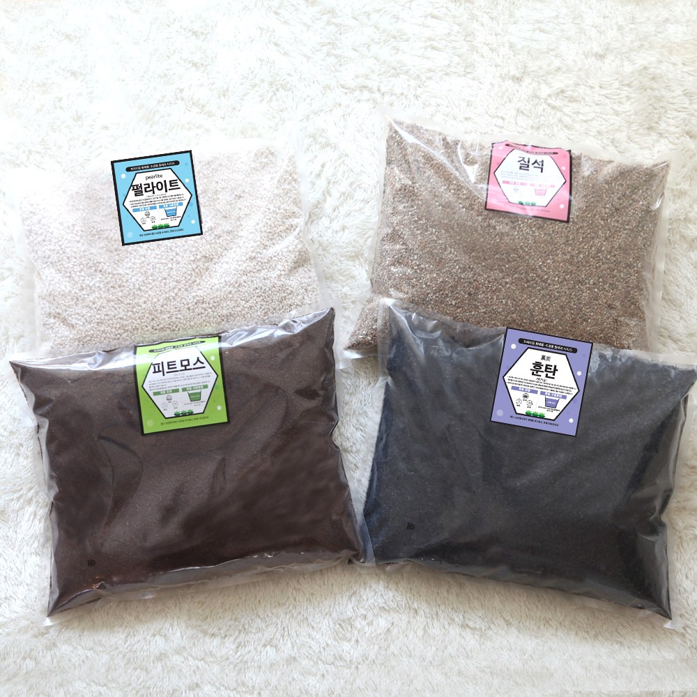 세경팜 펄라이트 질석 훈탄 피트모스 코코피트 코코허스크칩 10L 분갈이흙 7,000원