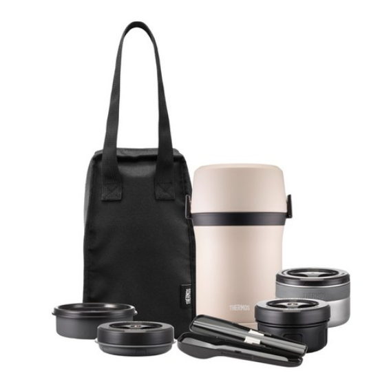 써모스 일체형 대용량 보온도시락 + 보온백 + 수저 세트 108,300원