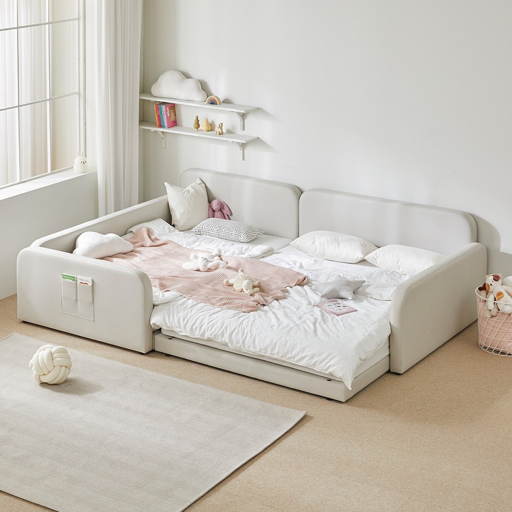 [침대 특가전] 파로마 아다지오 보드레더 패밀리 침대 가드형 SSQ 20T라텍폼스 1,219,000원