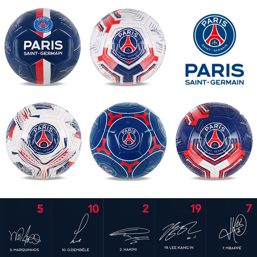 PSG 파리생제르맹 싸인 축구공 5호 정식 라이센스 상품 이강인 싸인볼, 현재가 18,200원