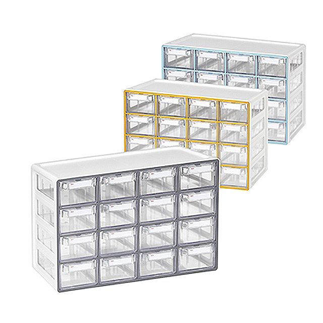 [시스맥스] UP 시스템 멀티박스 중형 16단, 옐로우, 16단 41,850원