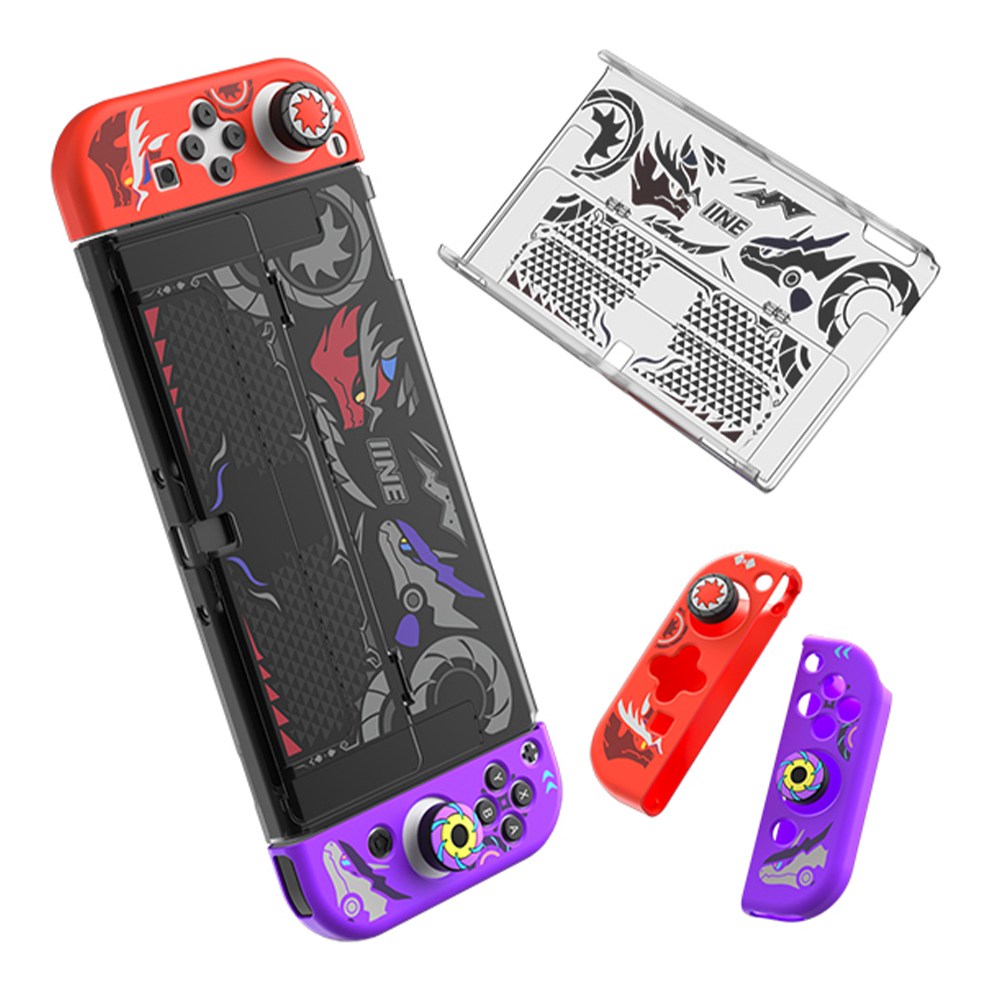 닌텐도 스위치 OLED 케이스 풀커버 이이네 스칼렛바이올렛 테마 16,300원