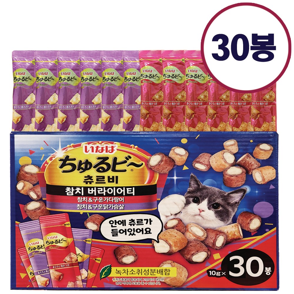 이나바 츄르비 짜먹는 고양이 간식 QSC-285 18,970원