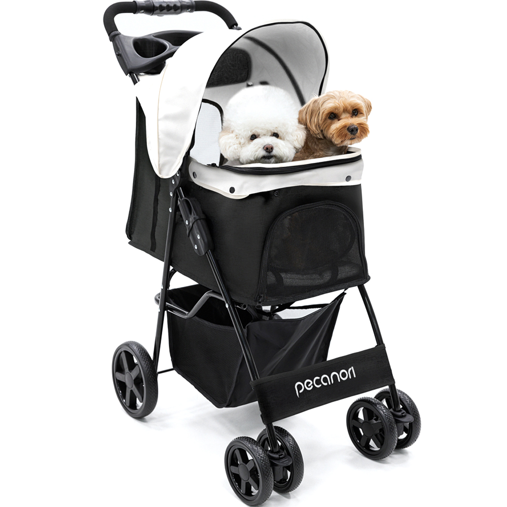 피카노리 스탠다드 반려동물 유모차 밀키로드, 아이보리, 1개 91,080원