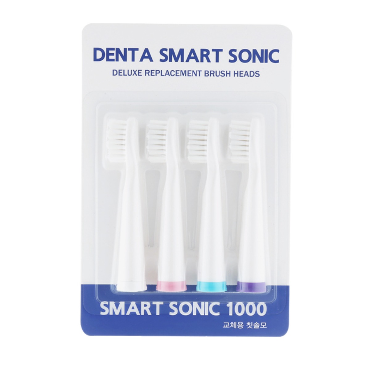스마트소닉 1000 / 스마트소닉 1000 플러스 음파칫솔 칫솔모/리필모 [물결형/유선형], 물결형, 1세트 13,650원
