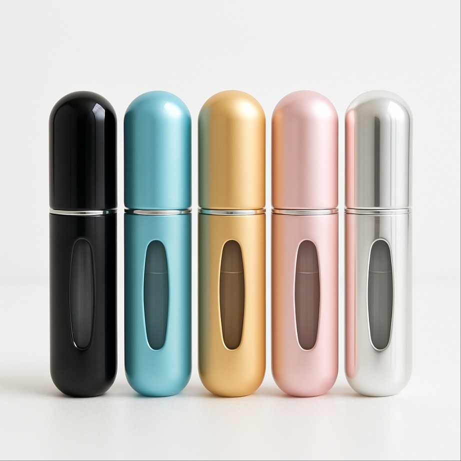 K : with 향수공병 가방속의 필수품 케이스 뷰티소품 휴대용 작은용기 5ml 스프레이, 5개, 파스텔 7,500원