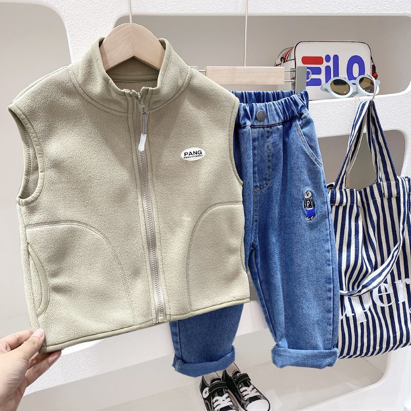 루비키즈 여아 남아 아동공용 팡팡 뽀글이 조끼 B139 24,800원