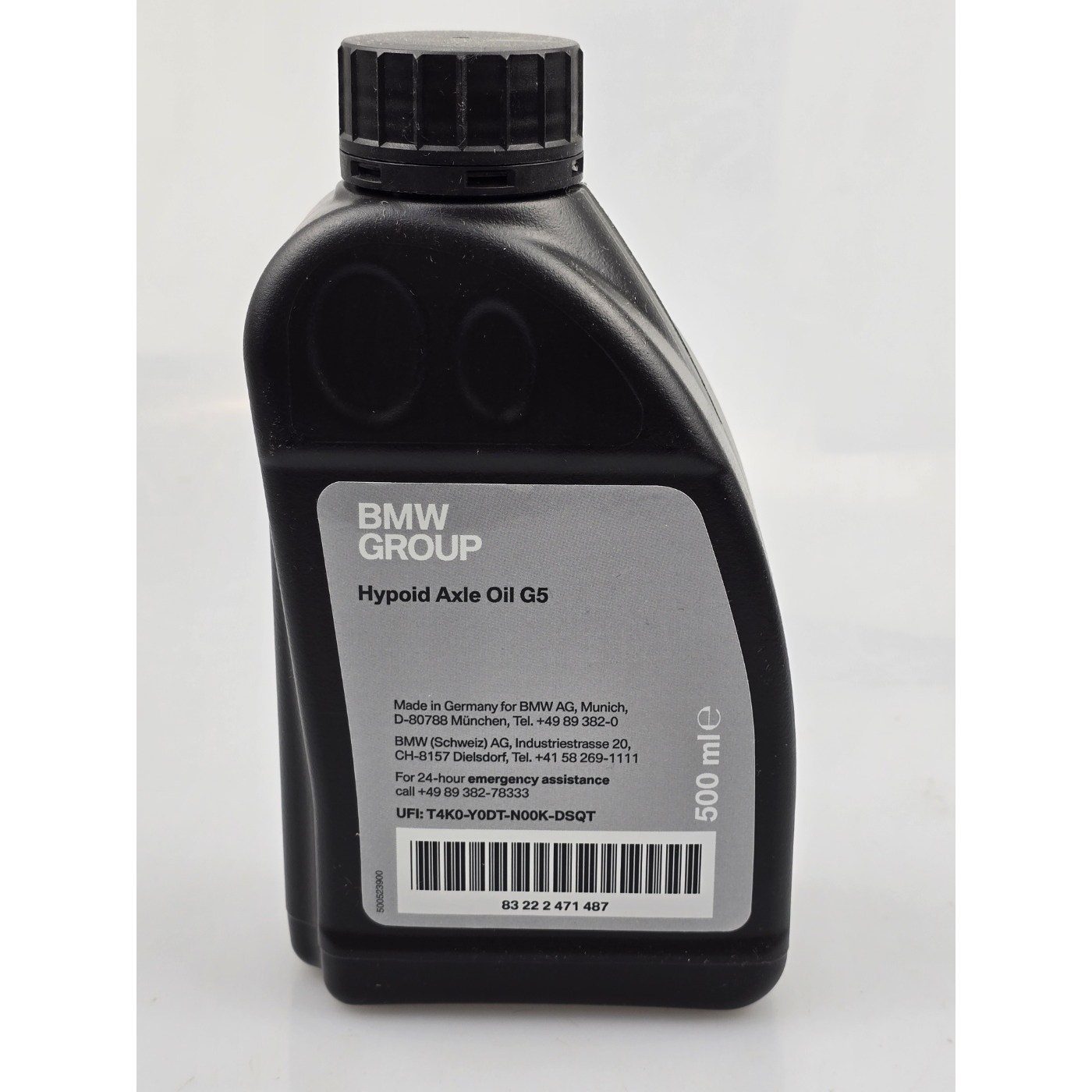 BMW 순정 디퍼런셜 오일 HYPOID AXLE OIL G5 500ml 83222471487 88,330원