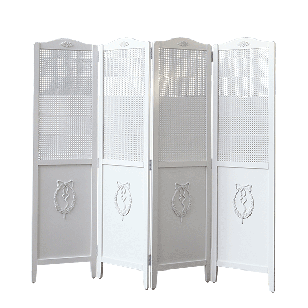 [베스트리빙] 화이트 라탄 원목 공간활용 인테리어 공간분리 가벽 가림막 파티션/3단/4단 199,000원