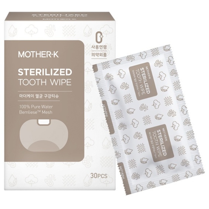 마더케이 멸균 구강티슈 30p, 120g, 30개입, 1개 8,390원
