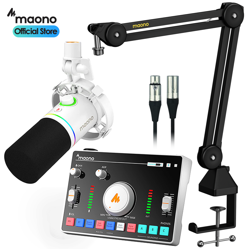 마오노 캐스터 AMC2 NEO 라이브 1인 방송용 유튜브 틱톡 녹음용 오디오 믹서 마이크 올인원 패키지2 239,000원