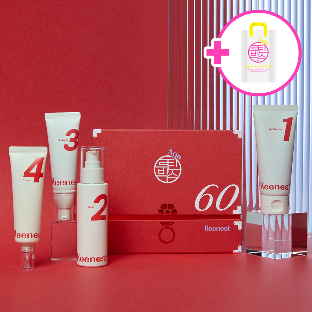 셀뮬러 화장품 트래블 세트 기초 4종 에이지 루틴박스 60대 키네스트, 1세트 160,000원