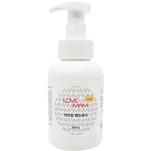 러브맘 핸드워시 레몬, 300ml, 1개 4,000원